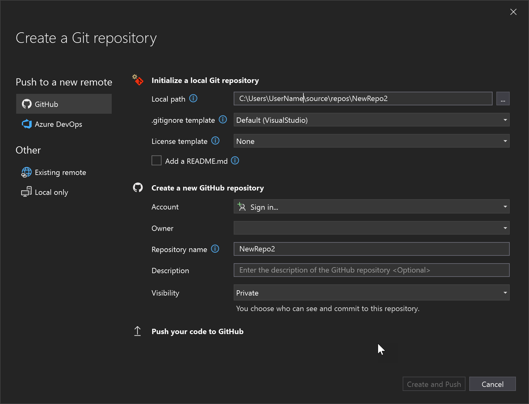 the-git-experience-in-visual-studio-microsoft-learn