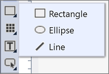 Shape tool variations in Blend for Visual Studio