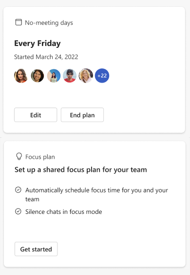Screenshot that shows plan options.