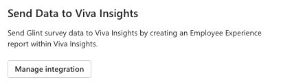 Screenshot of how to send more data to Viva Insights.