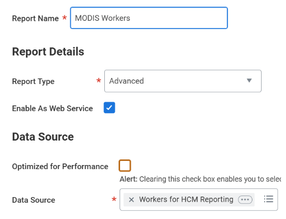 A screenshot shows the report details page. 