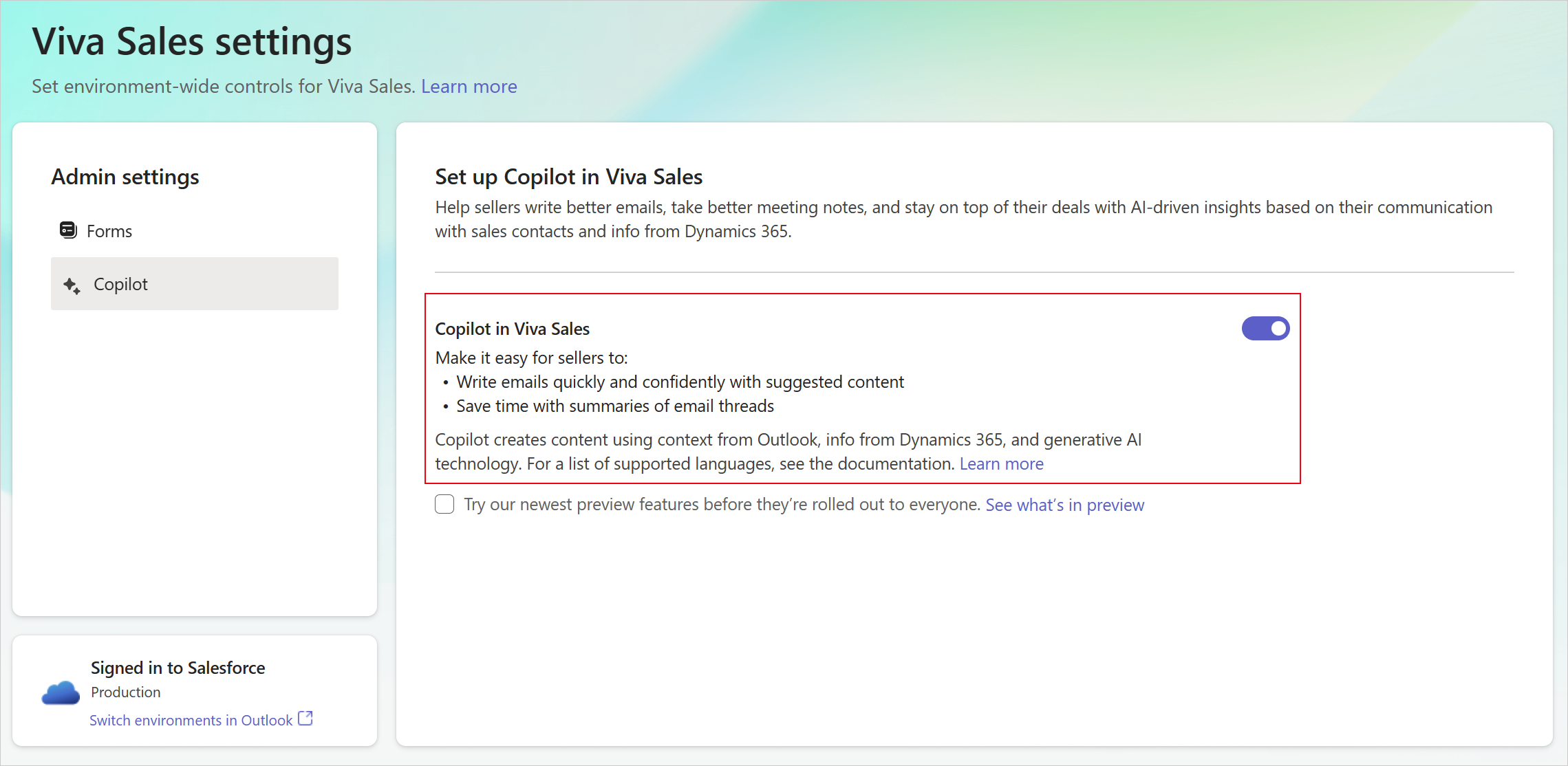 Sales Copilot deployment guide for Salesforce CRM customers | Microsoft