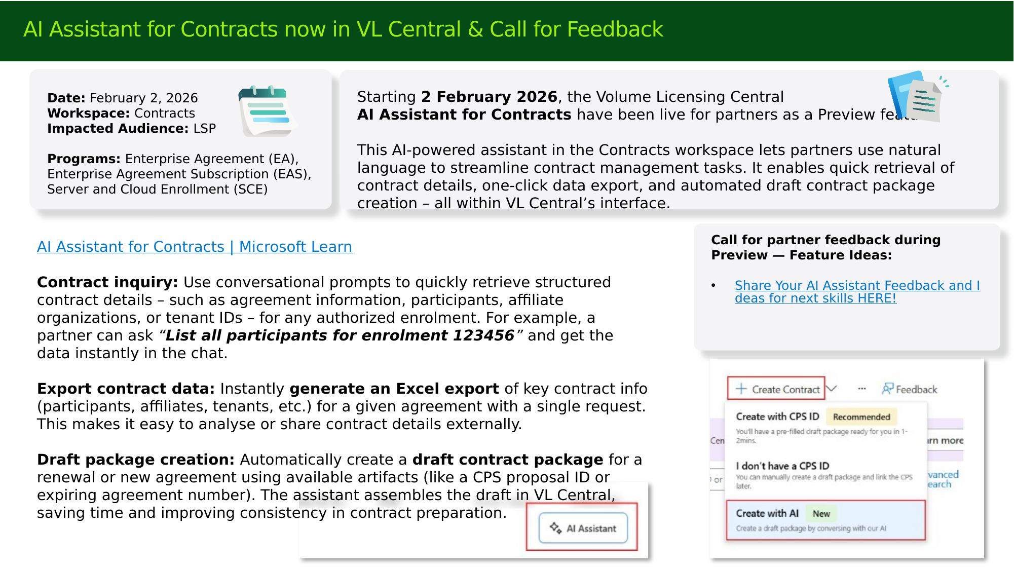 AI Assistant for Contracts