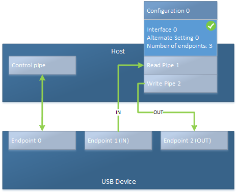 USB endpoints and their pipes - Windows drivers | Microsoft Learn