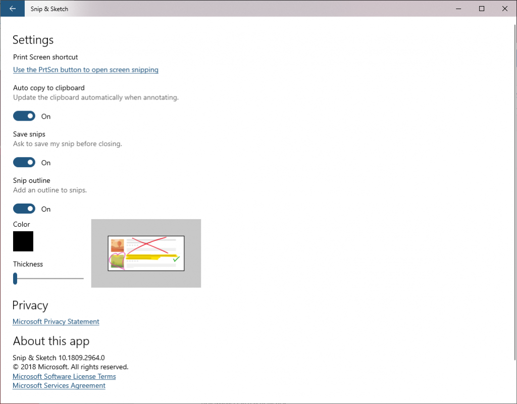 How to enable the Print Screen key to open the Snip & Sketch tool in  Windows 10 - Micro Center