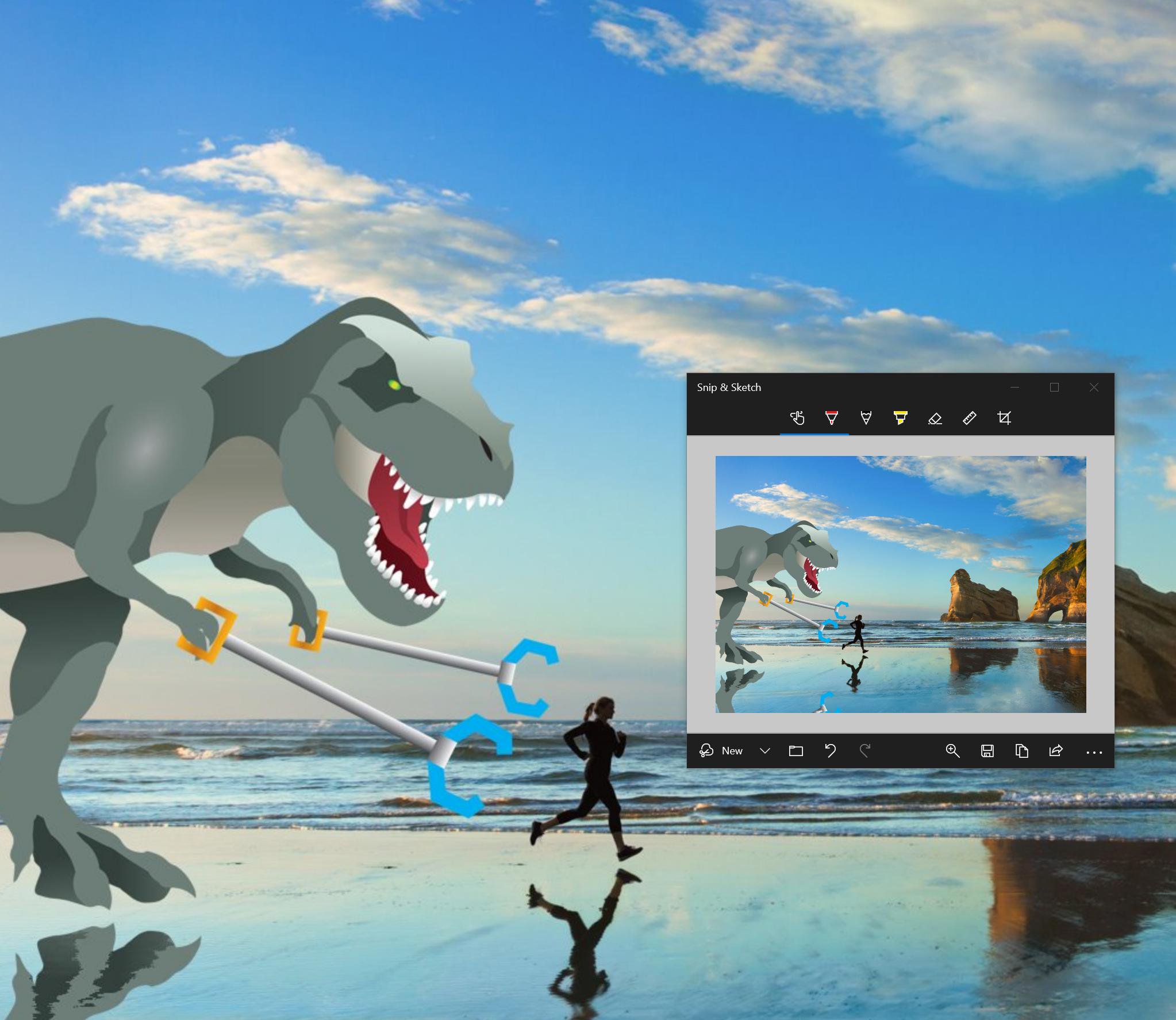 How to Take a Screenshot Using Snip and Sketch in Windows 10