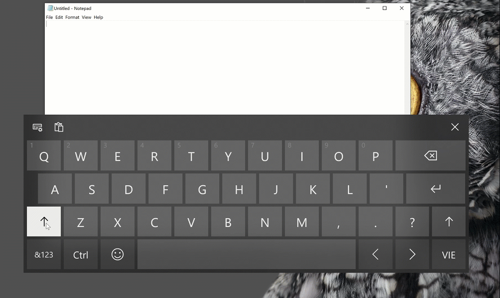 Vietnamese keyboard support.