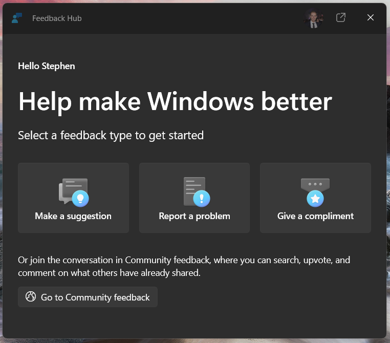 Focused Feedback Hub