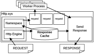 request handling in iis 10.0