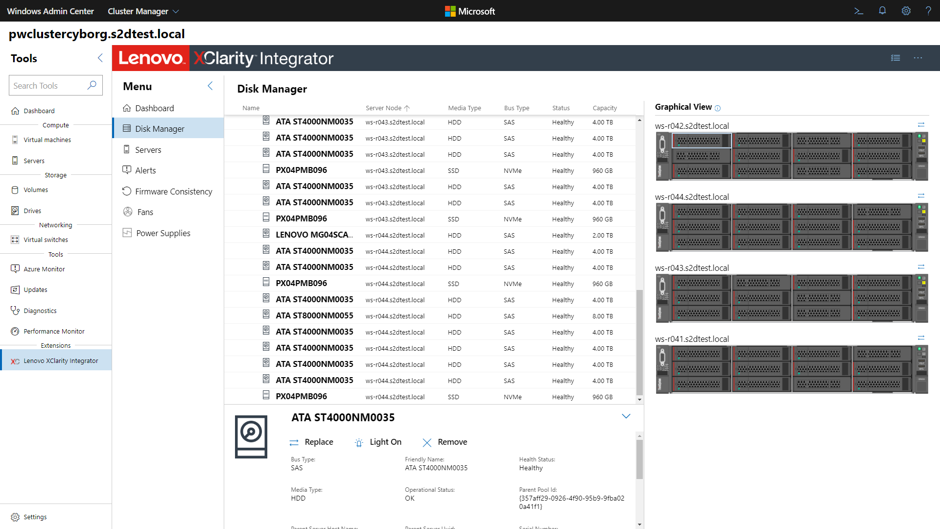 Lenovo xclarity administrator установка