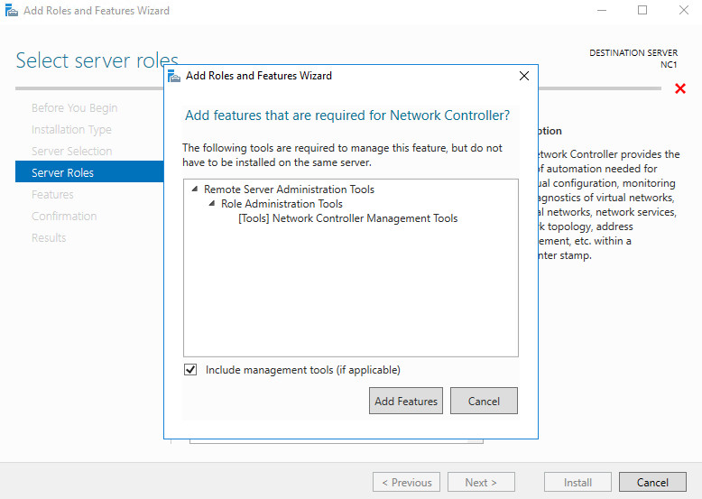Add features for Network Controller