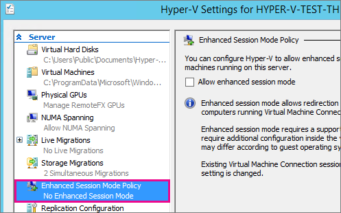 kugle defekt Opgive Use local resources on Hyper-V virtual machine with VMConnect | Microsoft  Learn