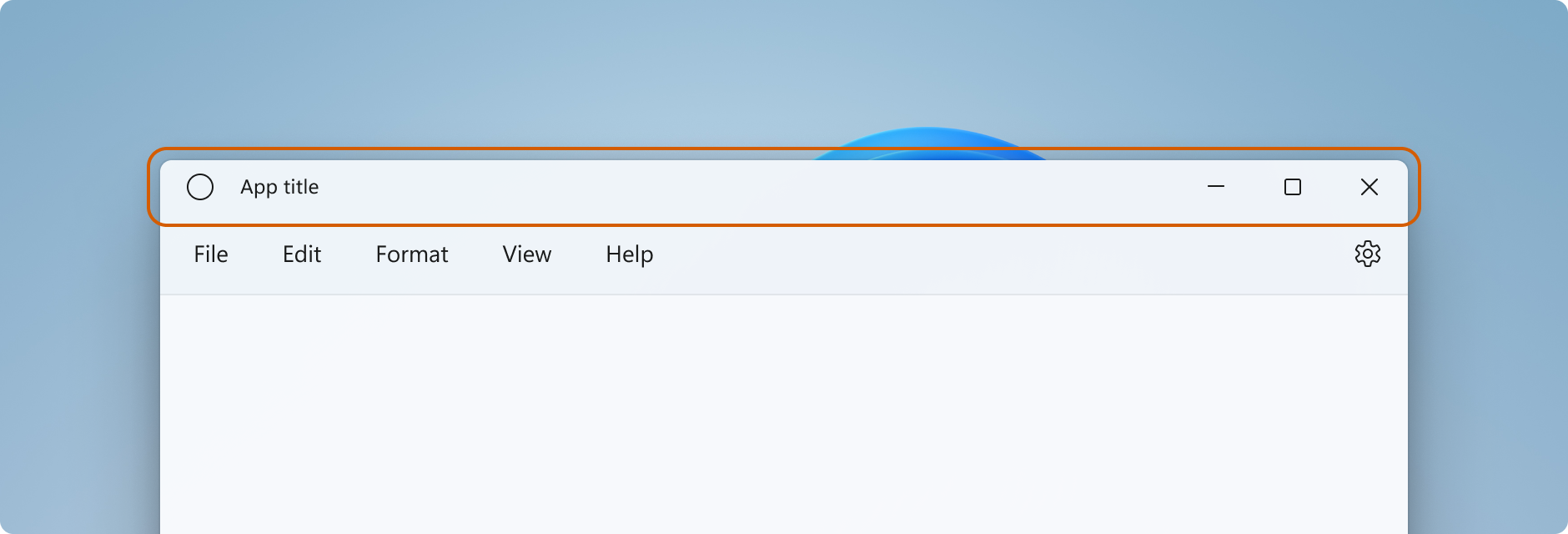 Windows app title bar - Windows apps | Microsoft Learn