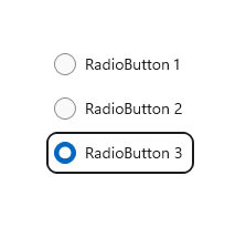 Guidelines for radio buttons - Windows apps | Microsoft Learn