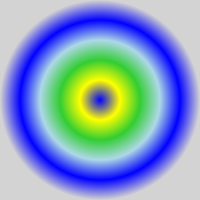 Screenshot of a radial gradient.