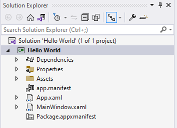 WinUI 3 templates in Visual Studio - Windows apps
