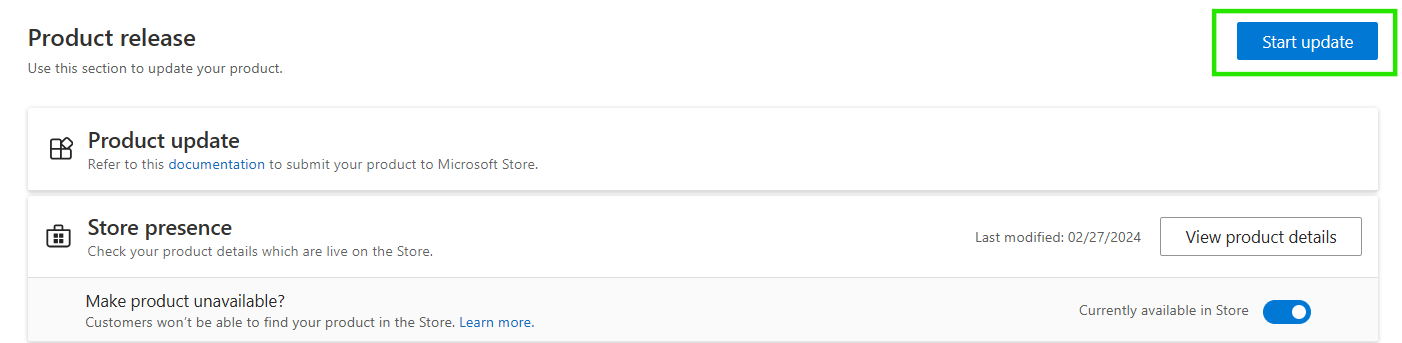 Publish update to your app on the Store - Windows apps | Microsoft Learn