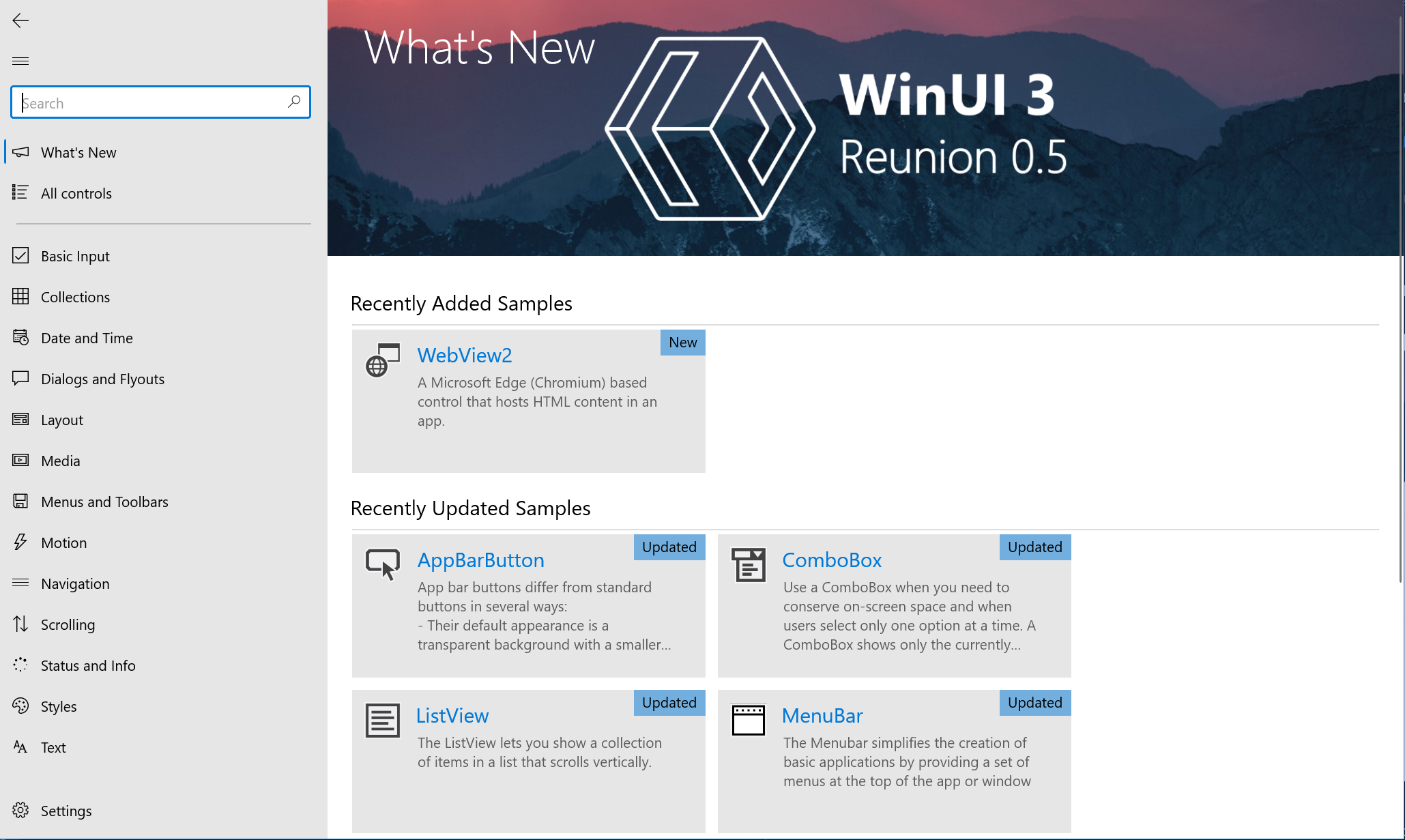 WinUI 3 templates in Visual Studio - Windows apps