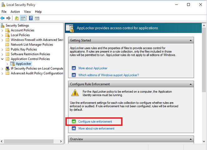 configure applocker windows 2012