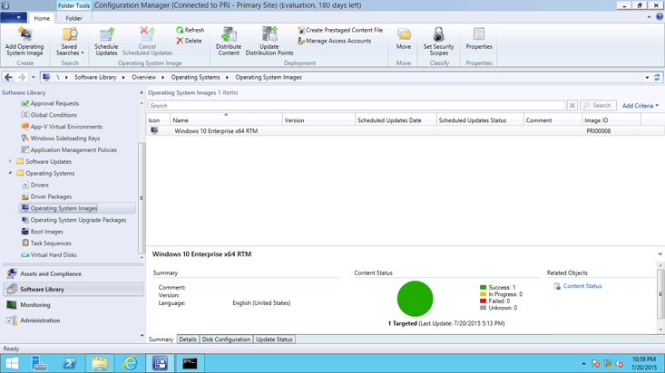Add A Windows 10 Operating System Image Using Configuration Manager