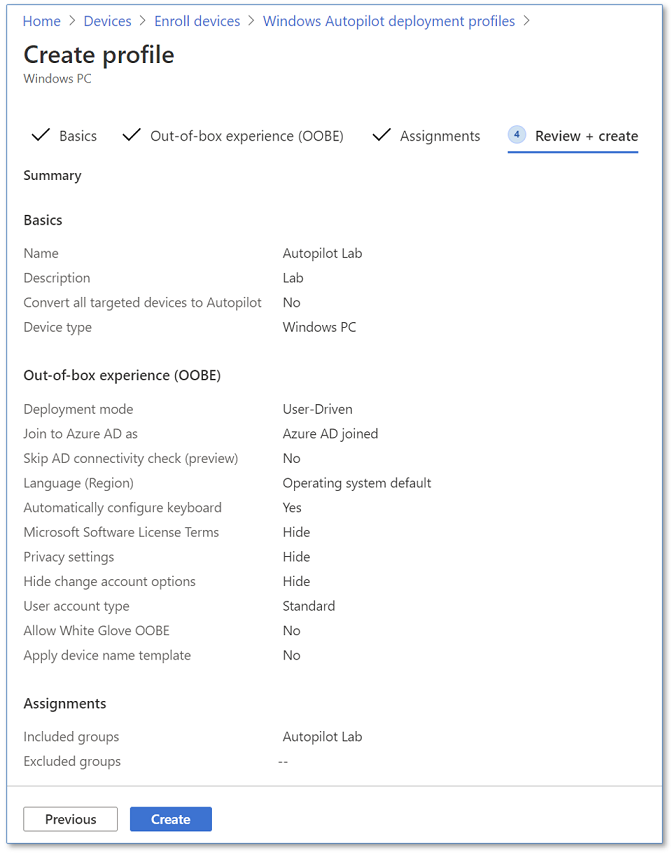 Demonstrate Autopilot deployment Windows Deployment Microsoft Learn