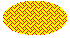 Illustration of an ellipse filled with a diagonal weave pattern over a background color 