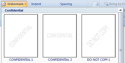 screen shot of watermark thumbnail gallery