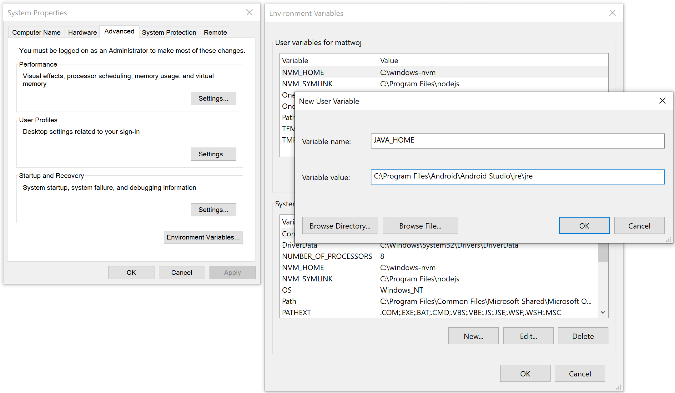 C environment variables. "Adding а location to the Windows Path",. Environmental variables. Environment variables Path change order. 'Advance System settings' > Environmental variables > System variables > select 'Path' > Edit> New > enter.