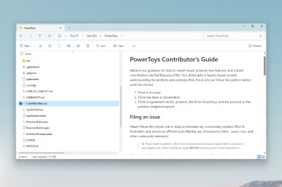 Microsoft PowerToys 0.72 for apple download free