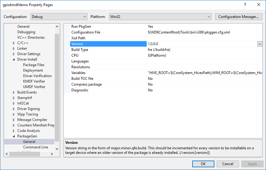 Configuration properties visual studio как перейти