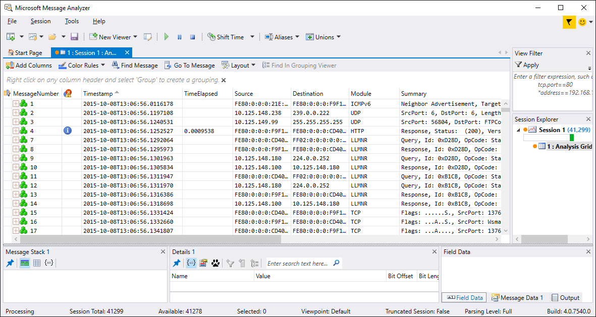 Network packet capture - Windows IoT | Microsoft Learn