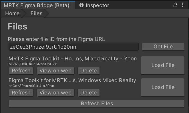Figma Bridge - Files