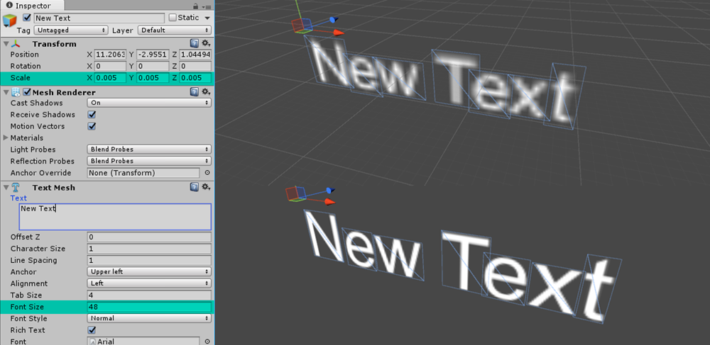 Текст Unity. Unity 3d text. Шрифты для Юнити. Text Mesh.