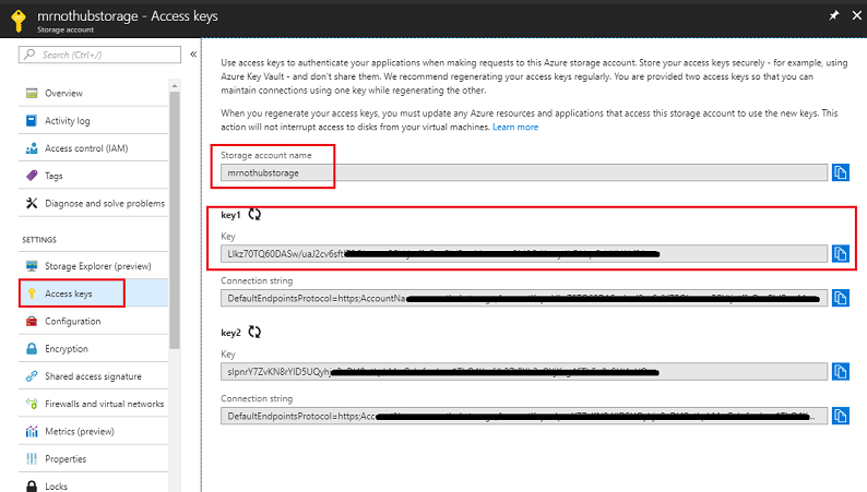 fetch account key