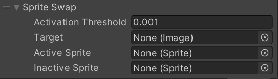 SpriteSwapEffect inspector view