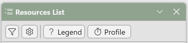 Screenshot that shows Profile pipeline button.