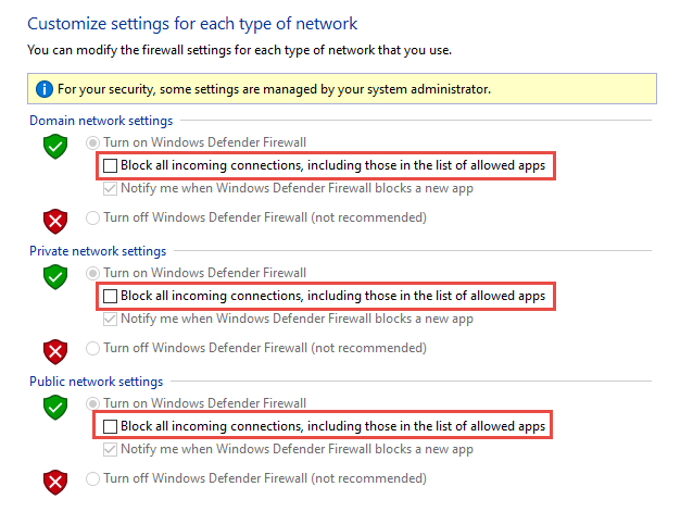 Best practices for configuring Windows Defender Firewall - Windows Security  | Microsoft Learn