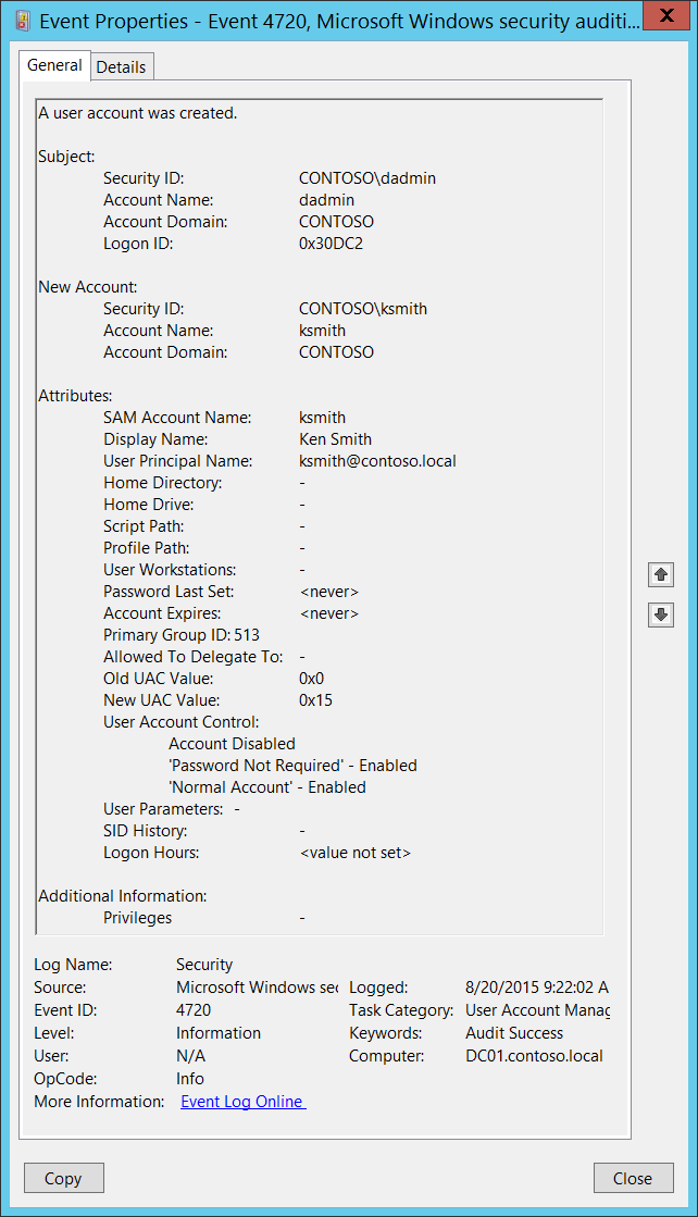 Various Critical Event IDs in Windows 11 - Fig. 11 (Source: Microsoft)