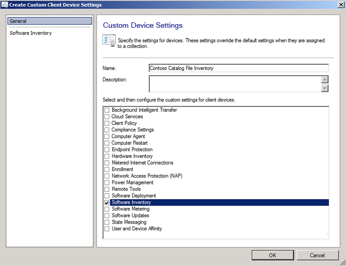 Create Custom Client Device Settings.