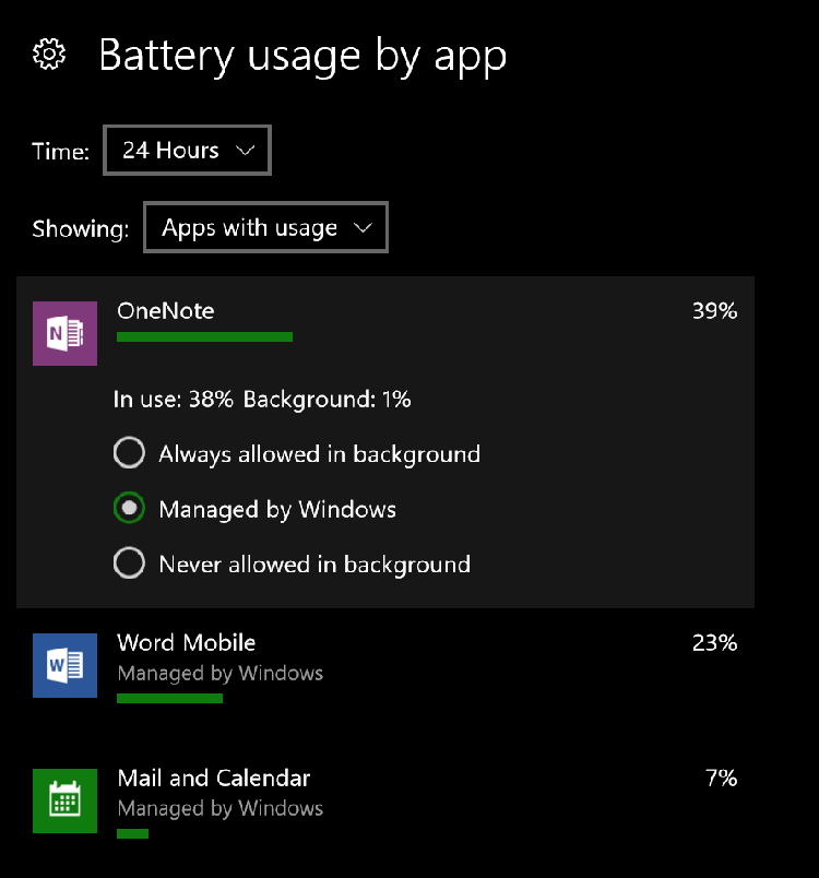 Background permissions. UWP приложения.