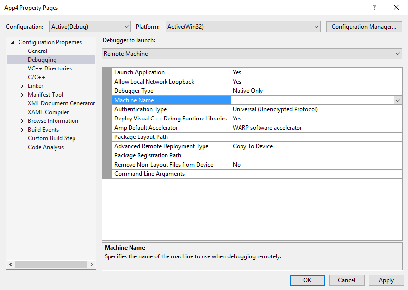 Deploying and debugging Universal Windows Platform (UWP) apps - UWP  applications | Microsoft Learn