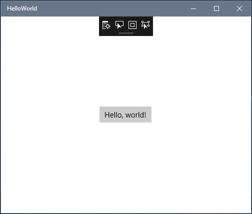 How to build a Hello World app using C# / WinUI 3 / Windows App SDK -  Windows apps