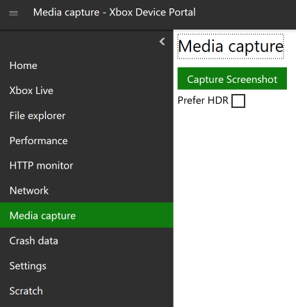 Device Portal for Xbox - UWP applications | Microsoft Learn