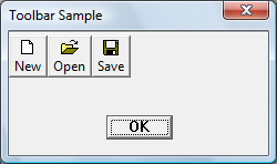 screen shot of a dialog box with buttons that do not use transparency