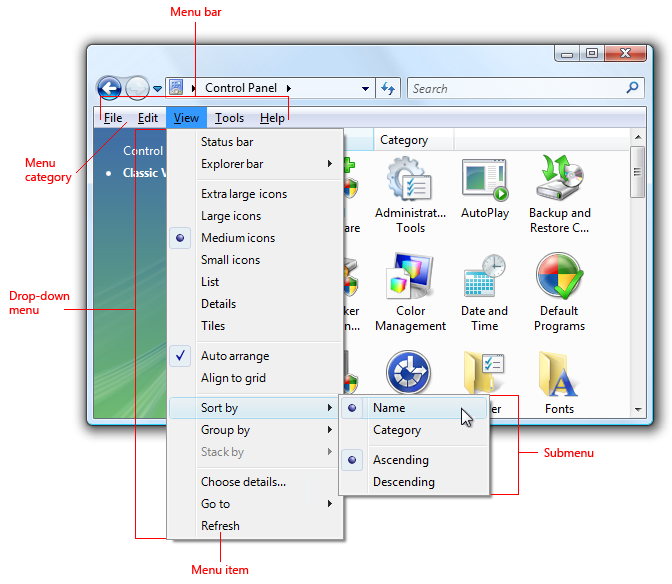 Is there a Classic View in Windows 7?