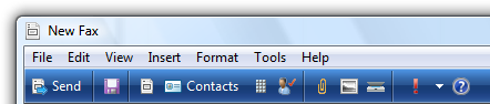 screen shot of toolbar with some icons labeled 