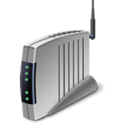image of a wireless router icon