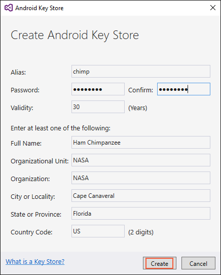 Signing the Android Application Package - Xamarin | Microsoft Learn