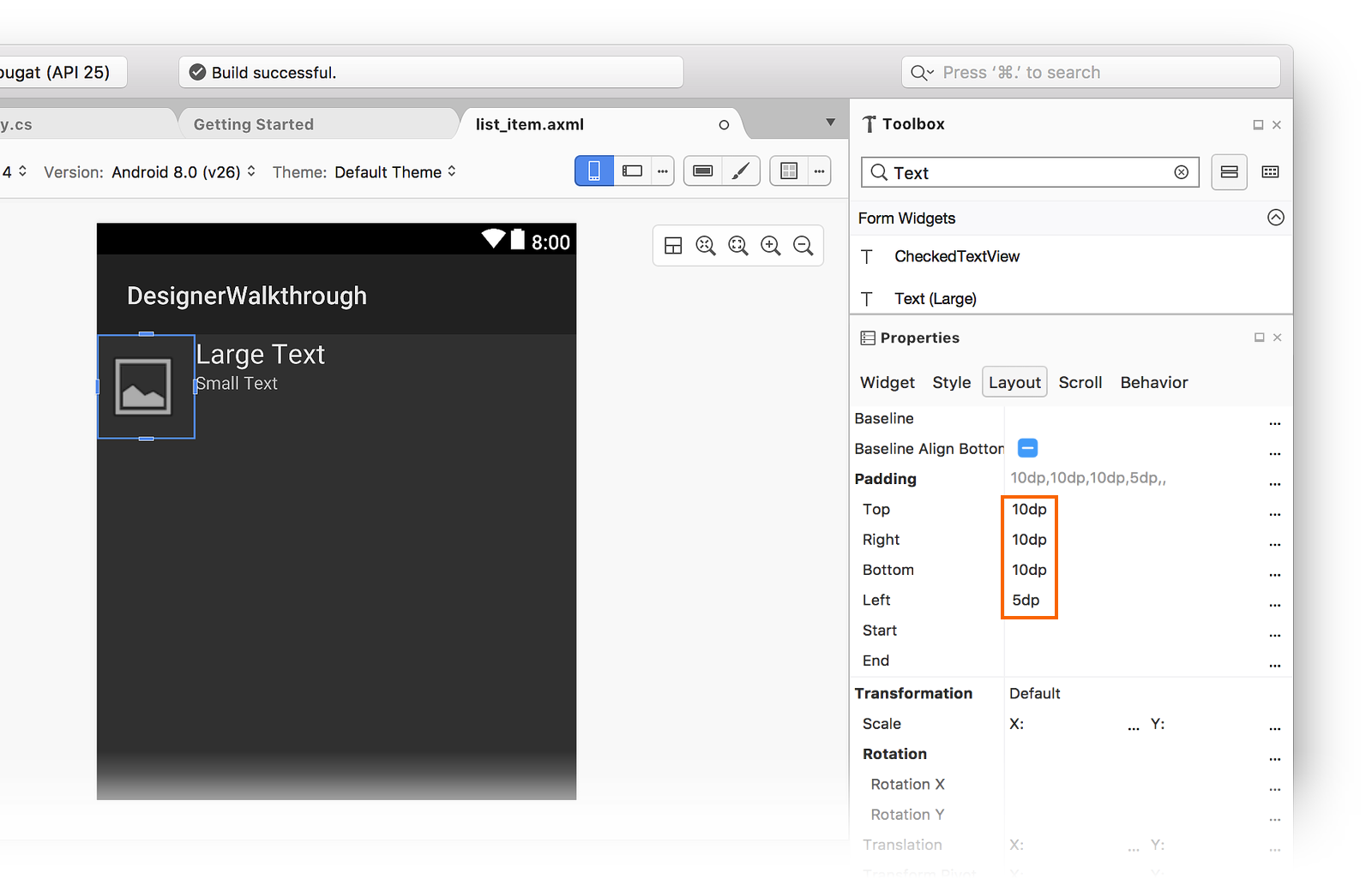 Using the Xamarin.Android Designer - Xamarin | Microsoft Learn