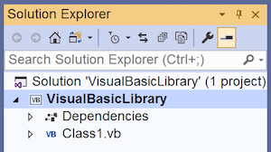 Empty Visual Basic project